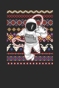 Ugly Christmas - Astronaut: Small Lined Notebook – Christmas Gift for Kids, Women, Men Girls And Boys