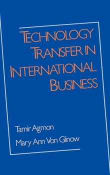 Hardcover Technology Transfer in International Business Book