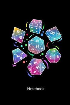 Notebook: Dot Grid Notebook For Fantasy Role Play Game Fans I Boardgame I Tabletop Player I Dungeons I Dragons I Dice Roll I D20 - Diary Sketchbook Gift