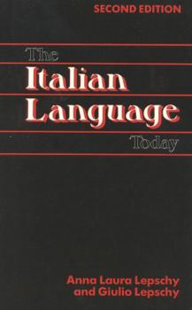 Paperback The Italian Language Today Book