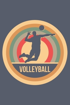 Volleyball: Retro Vintage Beachvolleyball Terminplaner A5 mit Wochenkalender & Monatsplaner 2020 - Geschenk für Volleyballspieler (German Edition)