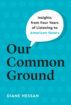 Hardcover Our Common Ground: Insights from Four Years of Listening to American Voters Book