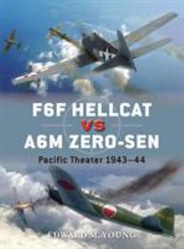 Paperback F6F Hellcat Vs A6m Zero-Sen: Pacific Theater 1943-44 Book