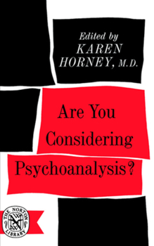 Paperback Are You Considering Psychoanalysis? Book