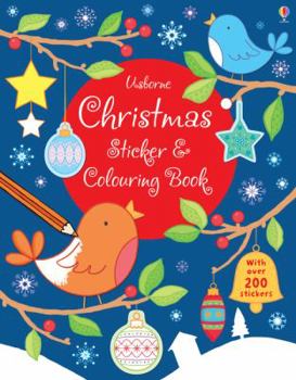 CHRISTMAS STICKER AND COLOURING BOOK PB - Book  of the Sticker and Colouring Books