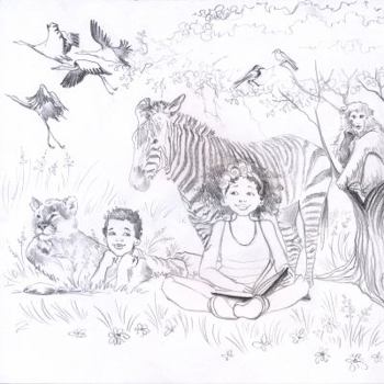 Paperback Amira on the Serengeti Book