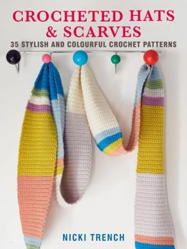 Paperback Crocheted Hats and Scarves Book