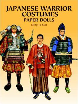 Paperback Japanese Warrior Costumes Paper Dolls Book