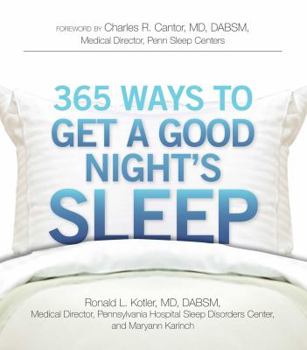 Paperback 365 Ways to Get a Good Night's Sleep Book