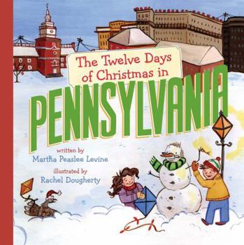 Hardcover The Twelve Days of Christmas in Pennsylvania Book