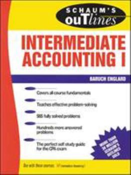 Paperback Schaum's Outline of Intermediate Accounting I Book