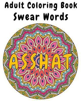 Paperback Adult Coloring Book - Swear Words Book