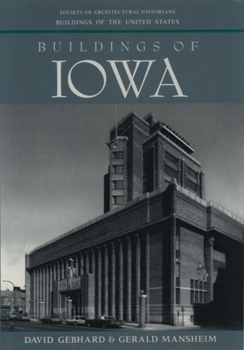 Paperback Buildings of Iowa Book