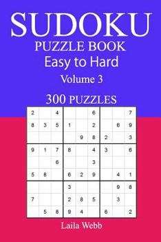 Paperback 300 Easy to Hard Sudoku Puzzle Book