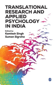 Paperback Translational Research and Applied Psychology in India Book