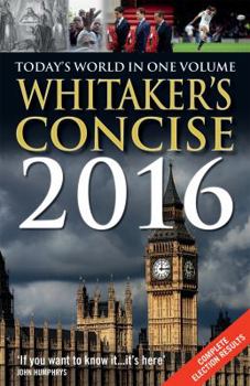 Paperback Whitaker's Concise 2016 Book