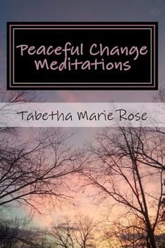 Paperback Peaceful Change Meditations Book