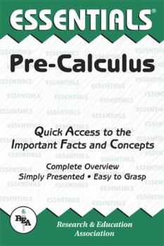 Paperback Pre-Calculus Essentials Book