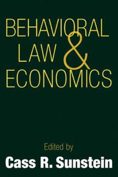 Behavioral Law and Economics (Cambridge Series on Judgment and Decision Making) - Book  of the Cambridge Series on Judgment and Decision Making