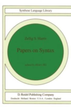 Paperback Papers on Syntax Book