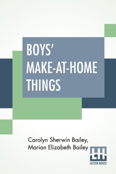 Paperback Boys' Make-At-Home Things Book