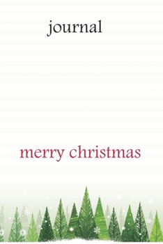 Paperback merry christmas journal Book
