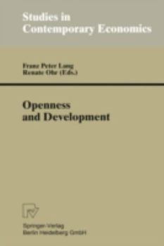 Paperback Openness and Development: Yearbook of Economic and Social Relations 1996 Book