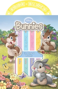 Hardcover Disney Bunnies 12-Book Library Book