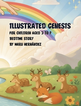 Paperback Illustrated Genesis: For Children Aged 3 to 7 Book