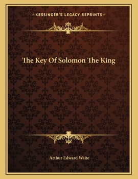 The Key Of Solomon The King - Pamphlet