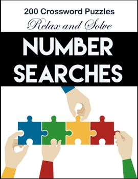 Paperback Number Searches: ⭐ Large Print Puzzles -Relax and Solve Number Searches Book