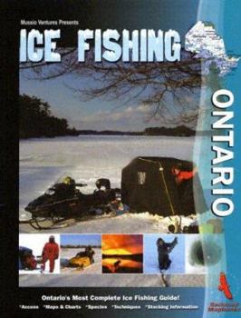 Spiral-bound Ice Fishing Ontario Book