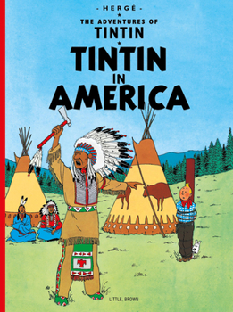 Paperback Tintin in America Book