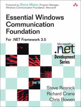 Paperback Essential Windows Communication Foundation: For .NET Framework 3.5 Book