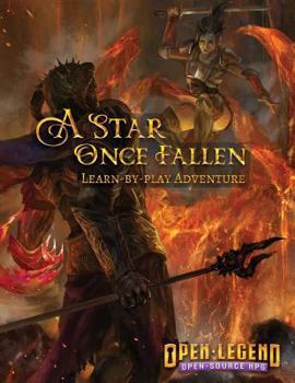 Paperback A Star Once Fallen: Open Legend Learn-by-play Adventure Module Book