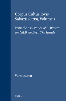 Paperback Corpus Cultus Iovis Sabazii (Ccis), Volume 1: The Hands Book