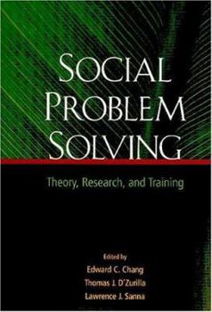 Hardcover Social Problem Solving: Theory, Research, and Training Book