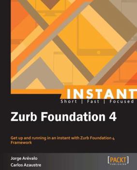 Paperback Instant Zurb Foundation 4 Book