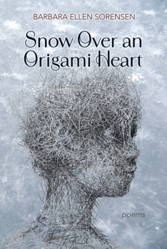Paperback Snow Over an Origami Heart Book