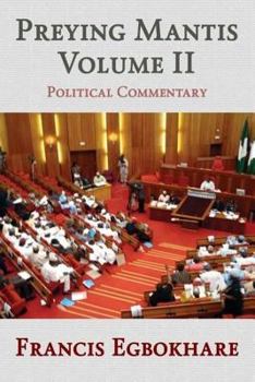 Paperback Preying Mantis: Political Commentary Book