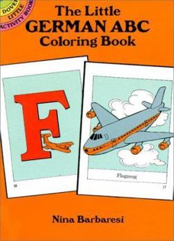 Paperback The Little German ABC Coloring Book