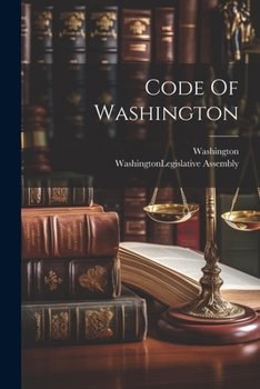 Paperback Code Of Washington Book