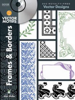 Paperback Frames and Borders Vector Motifs Book