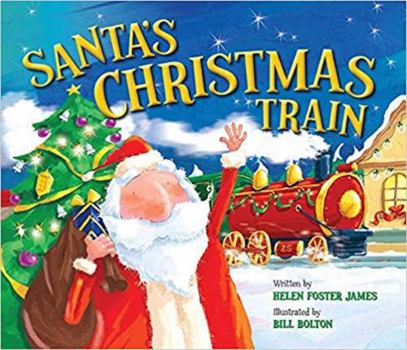 Paperback Santa's Christmas Train Book