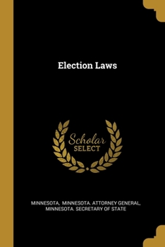 Paperback Election Laws Book