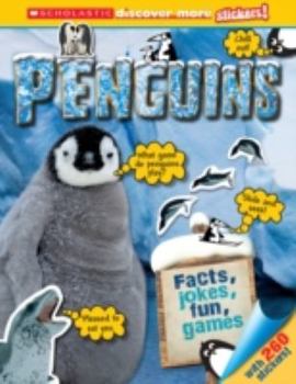 Paperback Discover More Stickers: Penguins Book