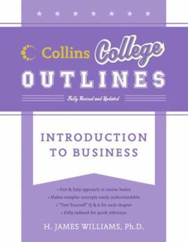 Paperback Introduction to Business (Collins College Outlines) Book