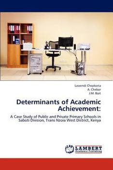 Paperback Determinants of Academic Achievement Book