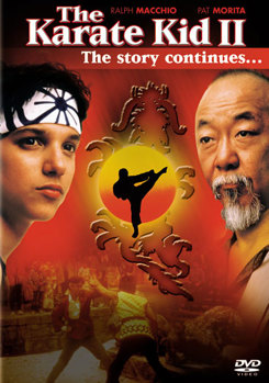 DVD The Karate Kid Part II Book