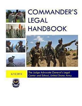 Paperback Commander's Legal Handbook Book